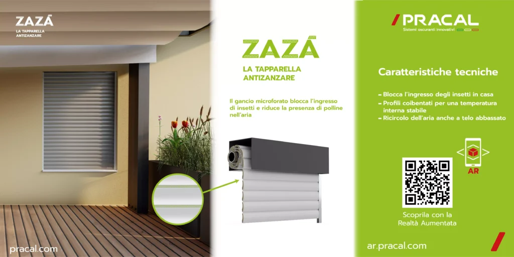 Zazà the anti-mosquito shutter